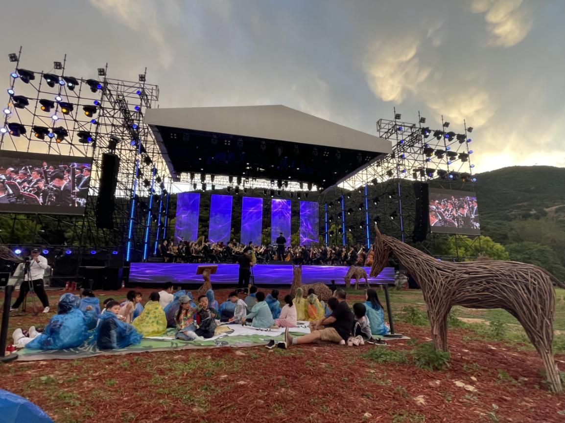 荔驰植物有机覆盖物助力第九届北京西山森林音乐会